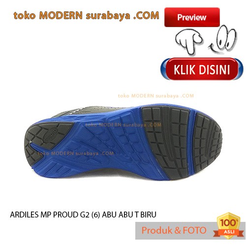 ARDILES MP PROUD G 2 6 GREY BLUE sepatu pria kets running casual sneakers