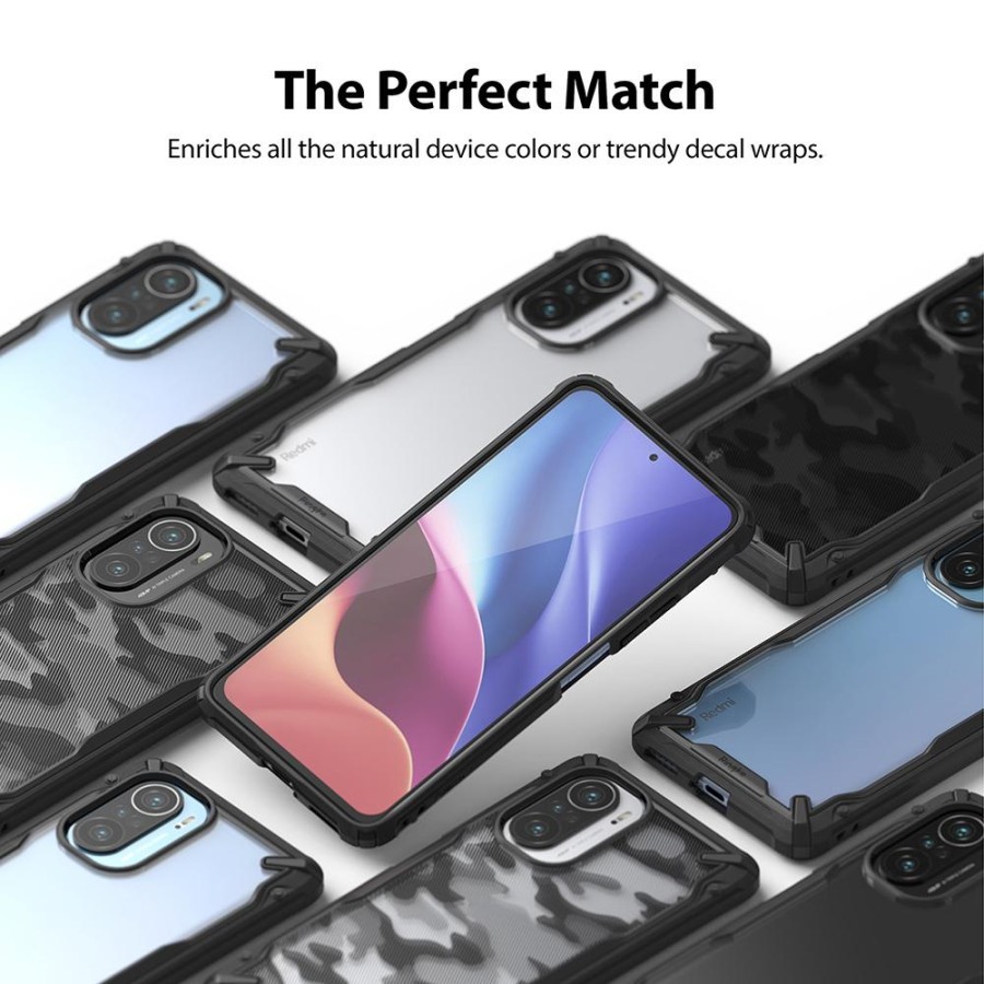 Case Xiaomi Poco F3 Ringke Fusion X Original Casing Redmi K40 Pro