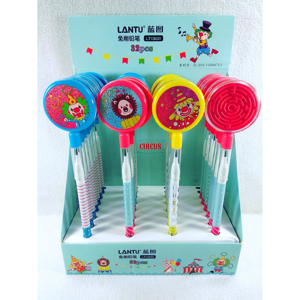 

Order Langsung Pinsil Sambung Lantu LT13021 Koin Circus Labyrinth Isi 4 Pcs terlaris