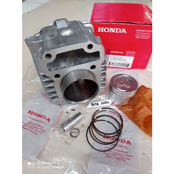 Blok Seher Piston Honda Revo Absolut 110 Blade (KWB) Kualitas Ori