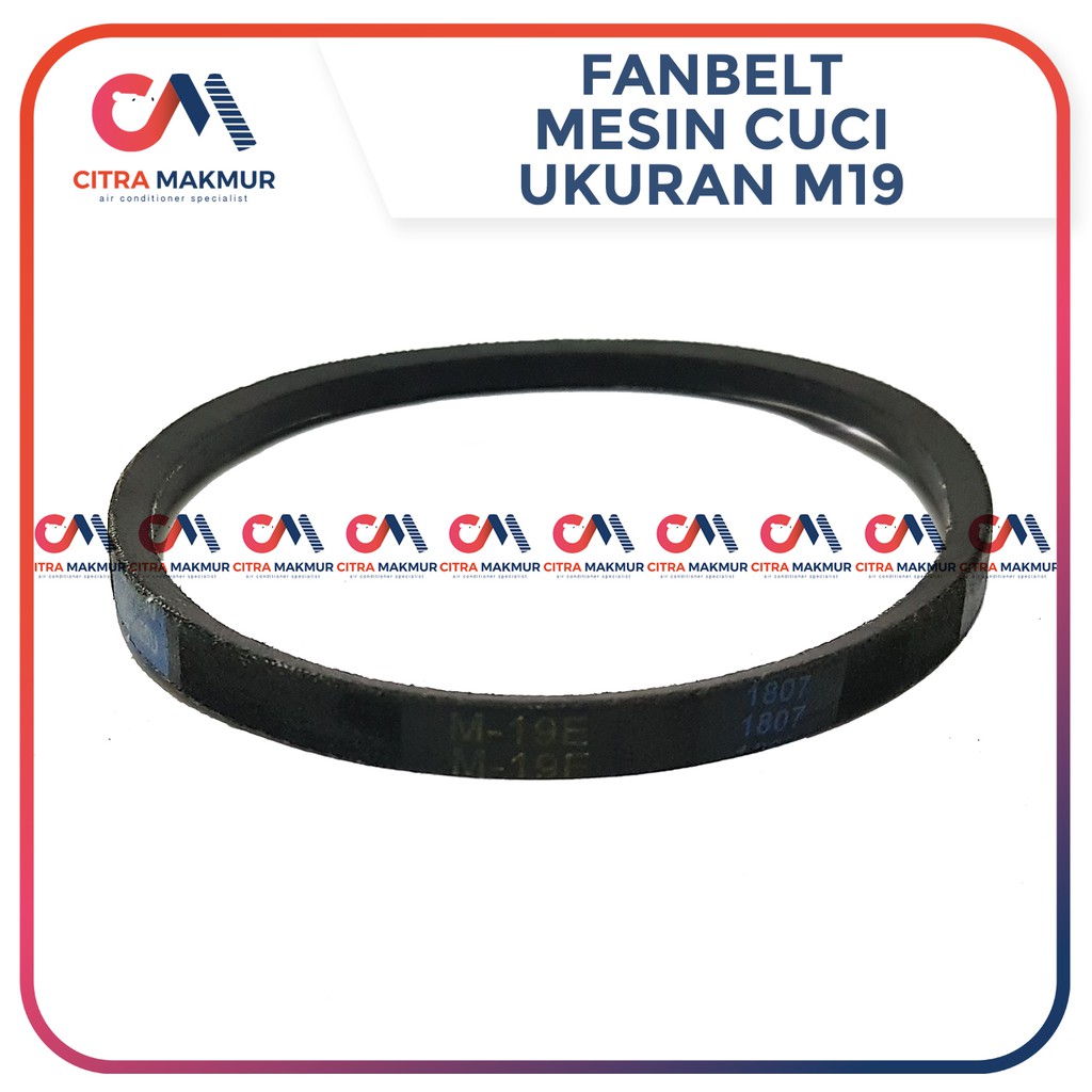 Vanbel M19 Mesin Cuci V Van Fan Belt Panbel Panasonic Fanbelt Vbelt M 19 o450 o-450 o 450 450