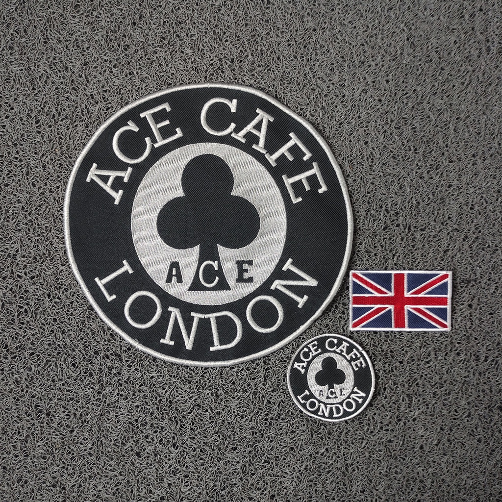 Patch bordir emblem jahit ACE CAFE LONDON