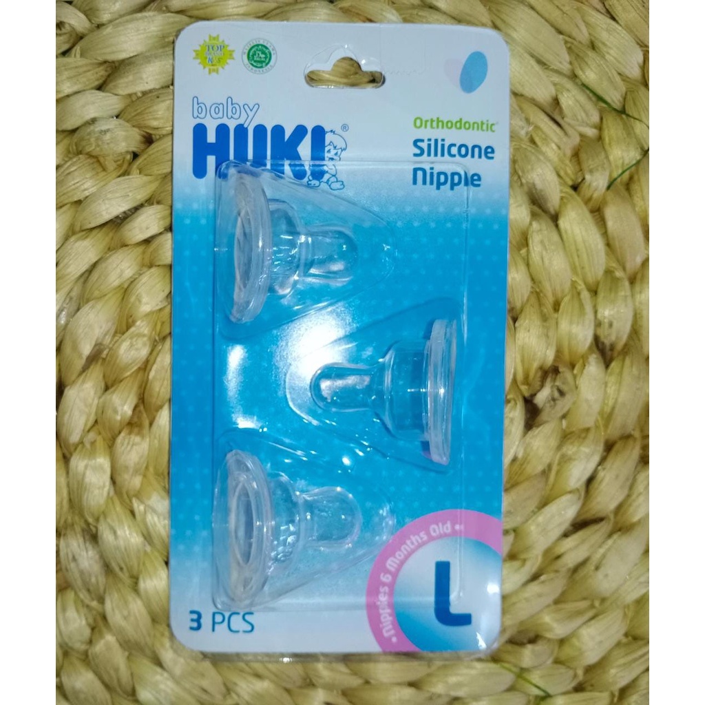 Huki Orthodontic Silicone Nipple L