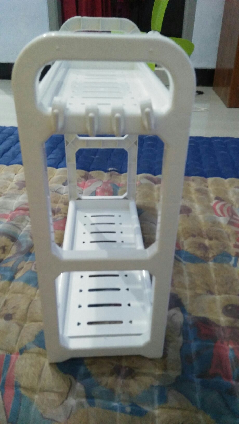 Rak Dapur Rak Kamar Rak Kamar Mandi Rak Tempat Bumbu Rak Penyimpanan Rak Serbaguna 2susun Z693