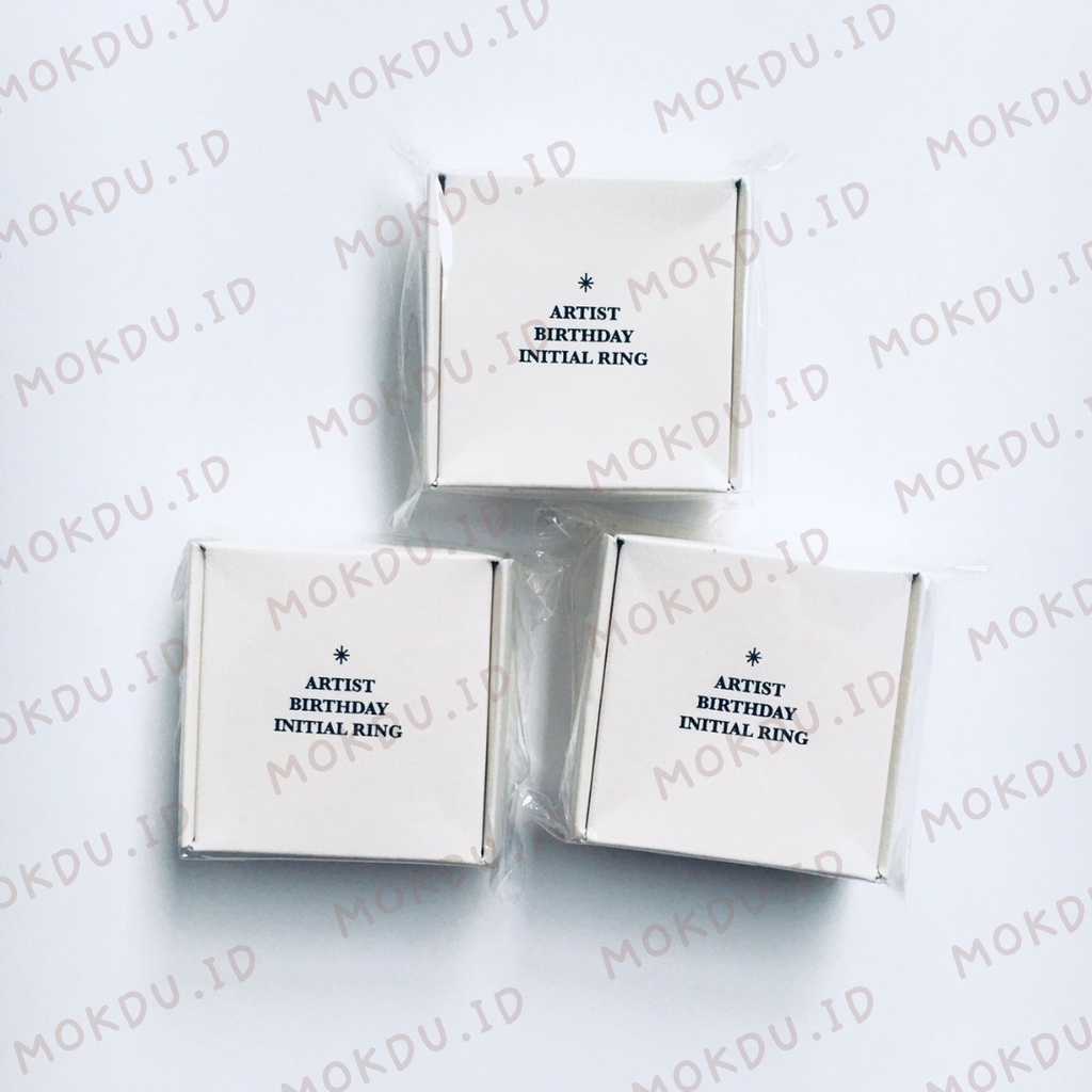 PELUNASAN SM ARTIST BIRTDAY INITIAL RING KYUNGSOO D.O. EXO