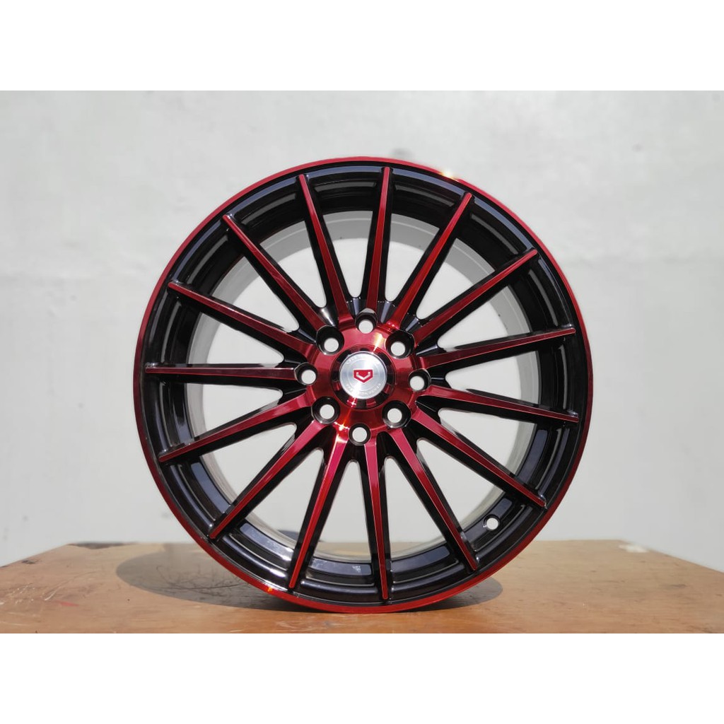 Velg Mobil Vossen Ring 16x7.0 Pcd 4x100/114.3 GBMF Red Clear Coat
