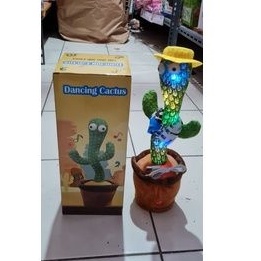 Mainan Dancing Kaktus Goyang kaktus Joget USB