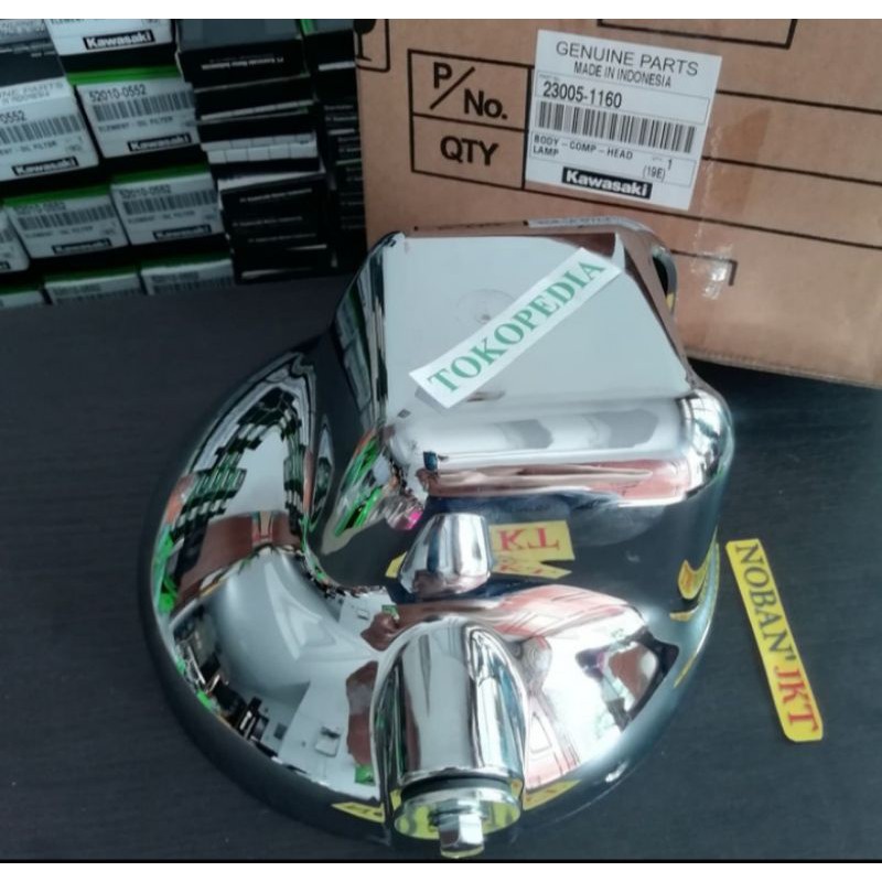 BATOK RUMAH LAMPU DEPAN BULAT NINJA R SS ORI KAWASAKI A