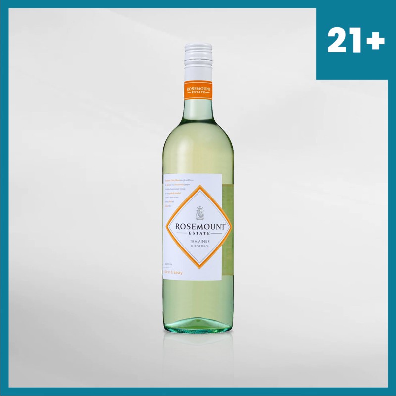 Rosemount Blends Traminer Riesling 750 Ml ( Original &amp; Resmi By Vinyard )