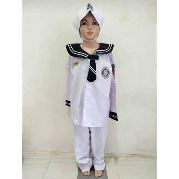 kostum anak profesi PELAUT/baju POPEYE anak paud-Tk