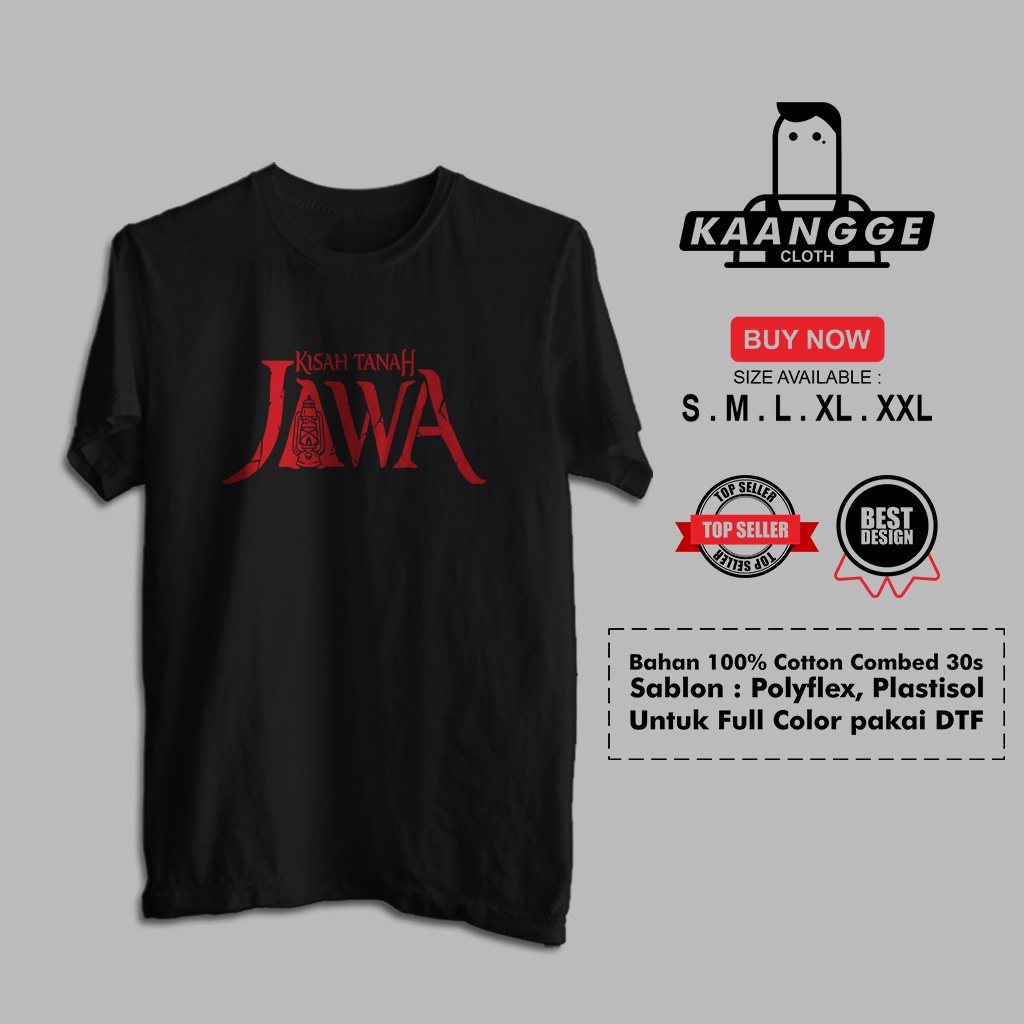 Kaos Kisah Tanah Jawa Logo Baju Distro