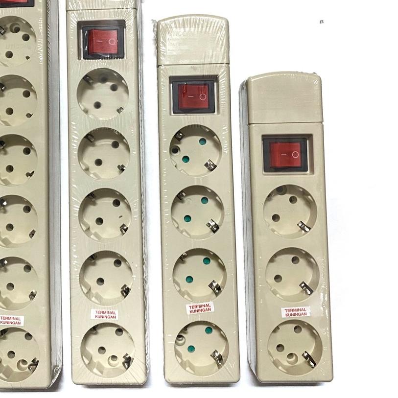 ✯ UTICON STOP KONTAK SAKLAR 3 4 5 6 LUBANG / STOPKONTAK + SAKLAR UTICON ✈