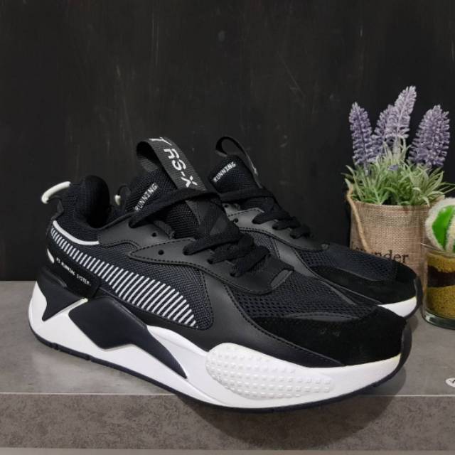 Sepatu  Puma Rs-X "Black White"