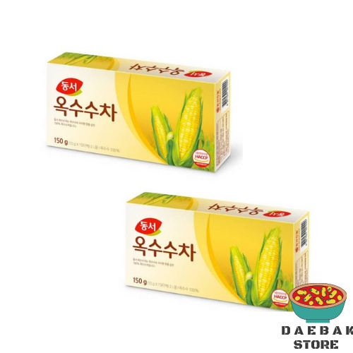 

Dongsuh Corn Tea 15 Tea Bags - Teh Jagung Korea Baik Untuk Diet Dan Kulit