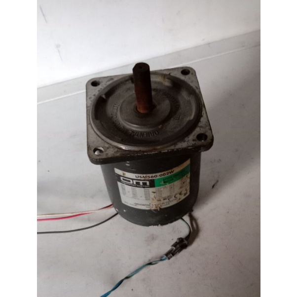 Oriental Motor Ac 220V 1450Rpm 60W 0.54A