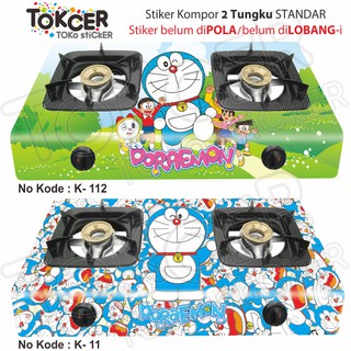  Stiker Kompor 2 Tungku  DORAEMON Shopee Indonesia