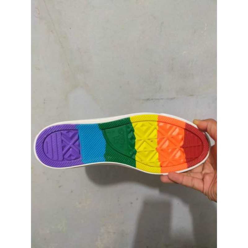 COD Sepatu Converse 70s HIGHT RAINBOW MADE IN VIETNAM Premium-4