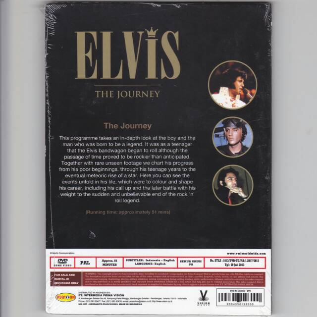 DVD Biography ELVIS