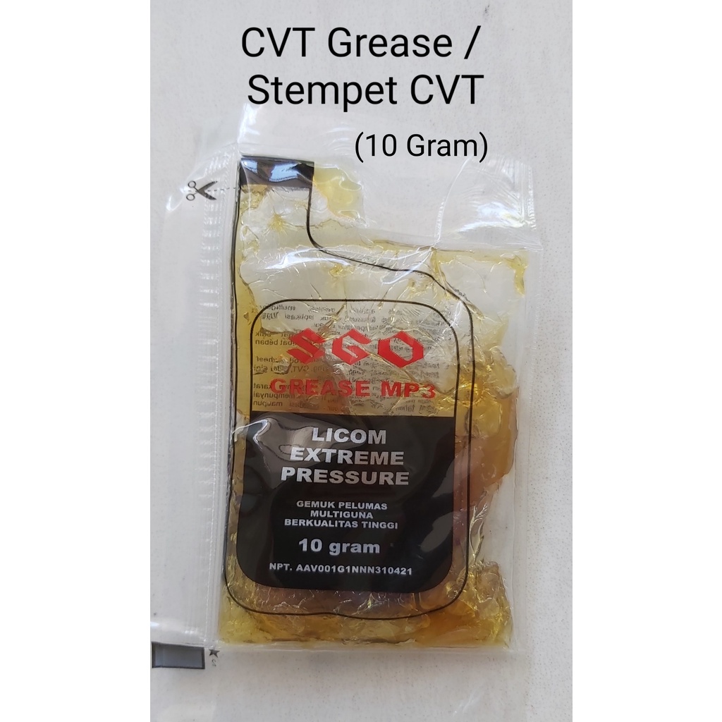 CVT Grease / Stempet CVT 10 GRAM SGO Asli Genuine Murah