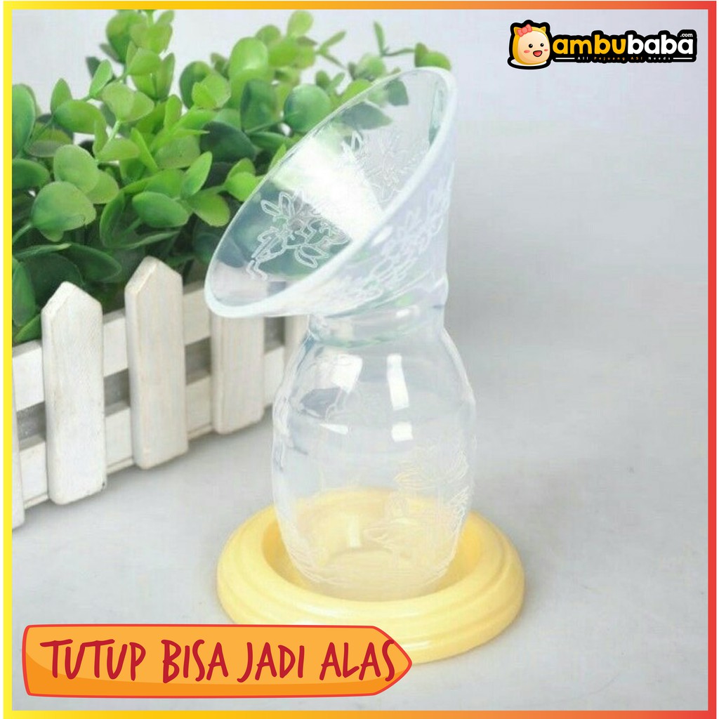 Silicone Breast Pump Pompa ASI Manual Milk Saver Collector Penampung ASI