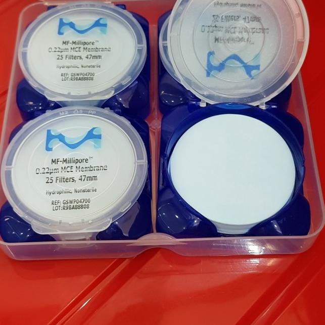 Kejutan Hari Ini MF - MILLIPORE KERTAS SARING MEMBRAN FILTER 0.22 UM MIKRON 0,22 / 47MM