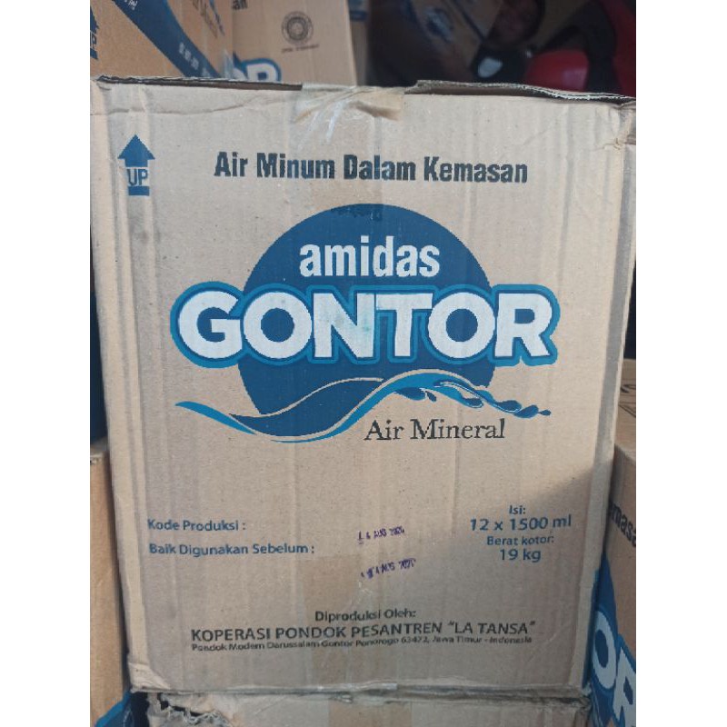 AIR MINERAL DARUSSALAM AMIDAS GONTOR 1500ML