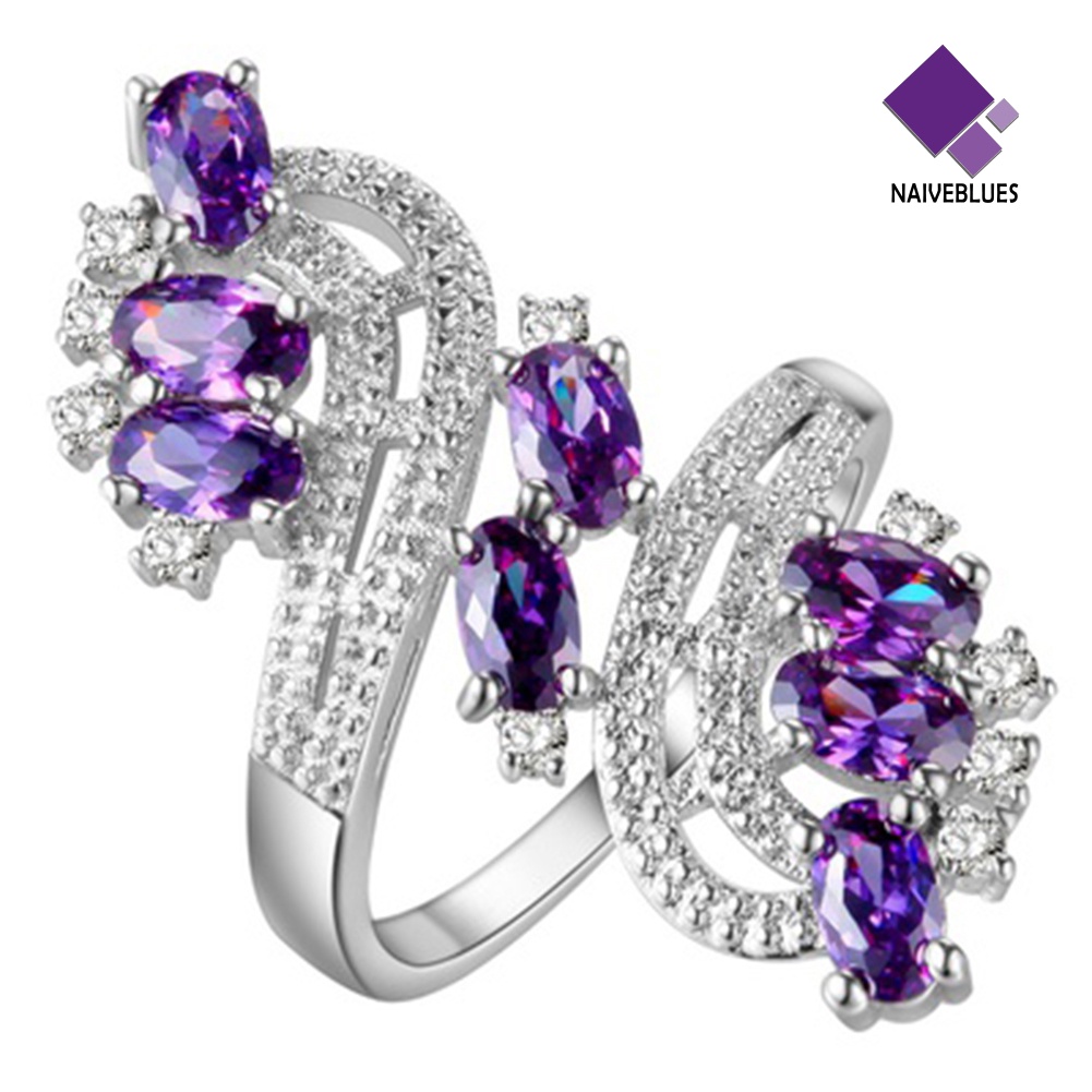 Cincin Cubic Zirconia Untuk Wanita