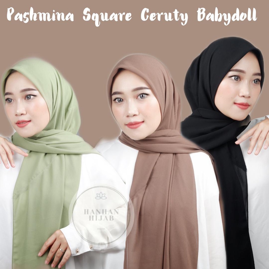 PASHMINA SQUARE PREMIUM / PASHMINA SEGITIGA PREMIUM