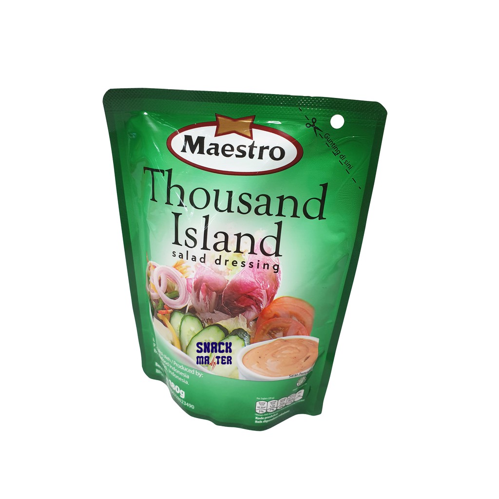 

Maestro Thousand Island Pouch - Netto 180 gr