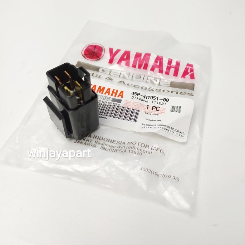 RELAY SWITCH STARTER BYSON. R15 V2 45P-H1951-00 ORIGINAL YGP YAMAHA GENUINE PARTS