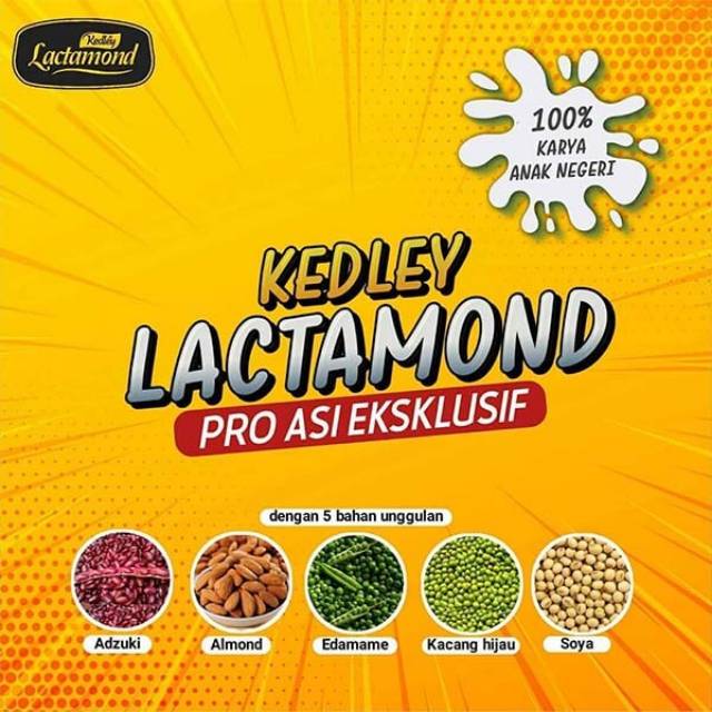 LACTAMOND COKLAT [ADA BONUS] kemasan terbaru Shelacta