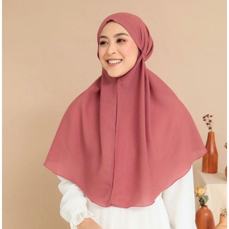 bergo maryam premium/bergo ceruty baby doll premium/bergo instan/hijab bergo/bergo caeruty premium