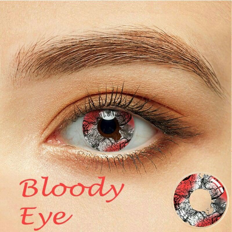 SOFTLENS COSPLAY HALLOWEEN VAMPIRE ZOMBIE CRAZY