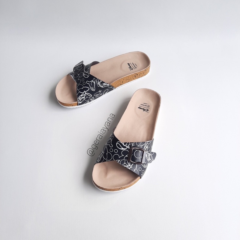 DISKON DAY! Sandal Wanita Nevada x Disney - Sandal Birken - Sandal Wanita Part. 1