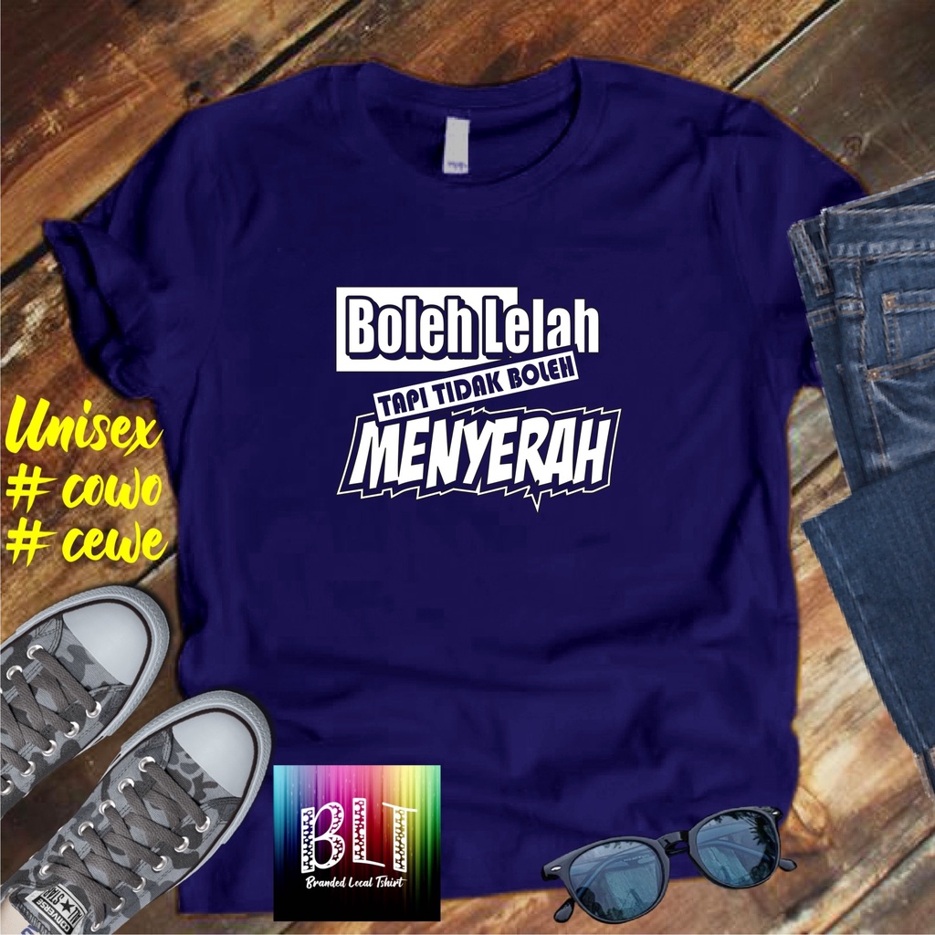 Cod Gratis Ongkir Kaos Boleh Lelah Tapi Tidak Boleh Menyerah /KAOS EKSPRESI distro KAOS BANDUNG MURAH KAOS DISTRO MURAH HIT MURAH NAMPOL GRATIS ONGKIR PROMO MURAH KAOS PAKAIAN PRIA TERLARIS/KAOS HITS/KAOS BANDUNG/KAOS MURAH/KAOS PAKAIAN PRIA PAKAIAN WANIT