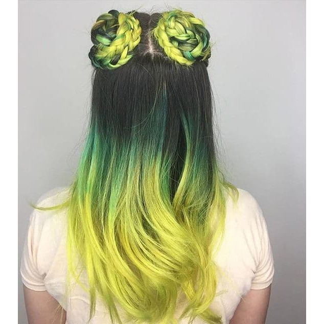 COLOR ME LIME GREEN hair color cream