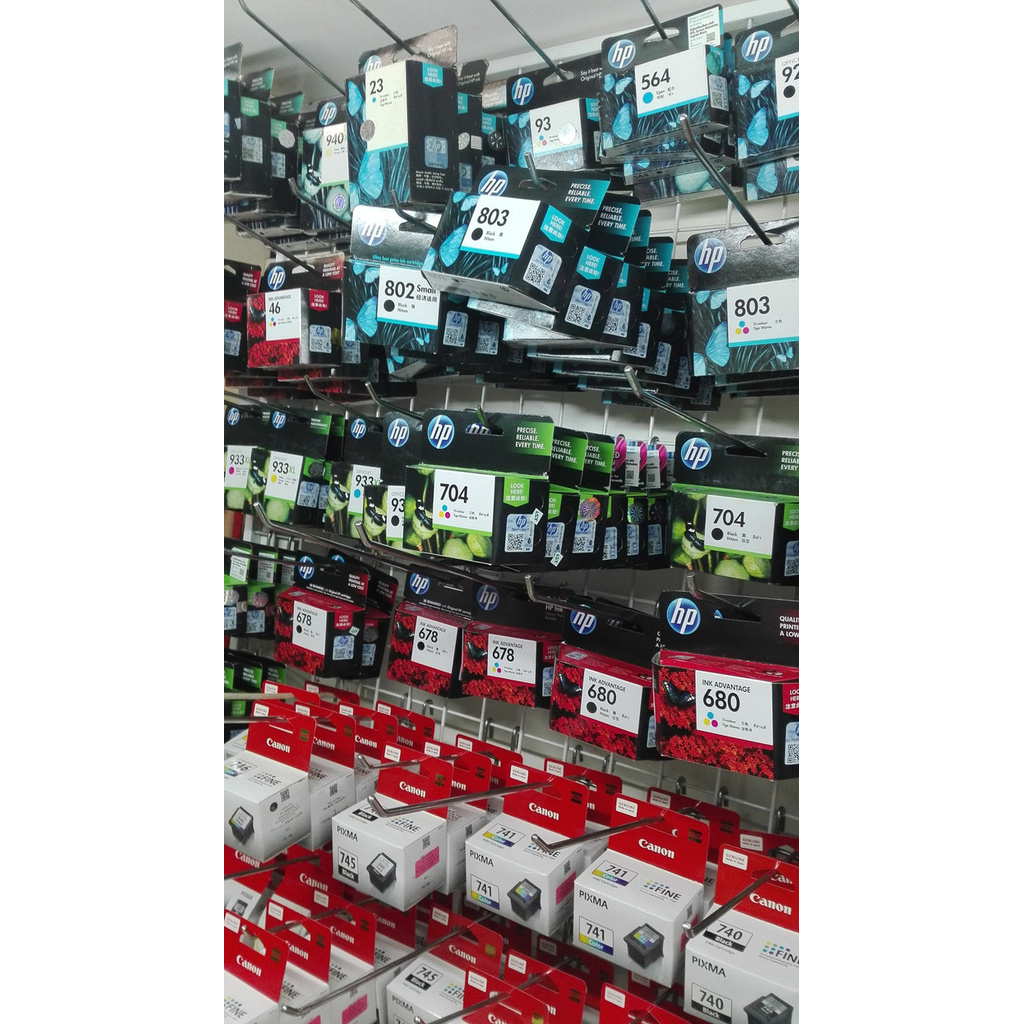 

TGR540S1 Tinta Printer Hp 703 Black & Colour 1Set Original E57Dtgfe