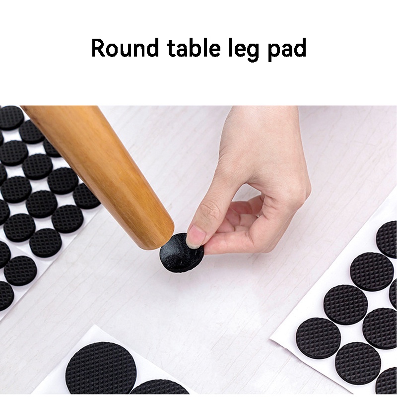 12/30/48Pcs Self-adhesive Furniture Leg Feet Rug Pads / Thickening Non-slip Mat for Chair Floor Protectors