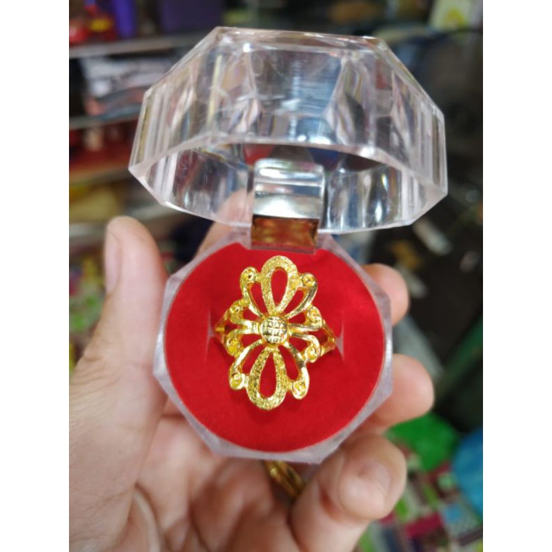 emas Lapis kristal 24k.awet pakai harian