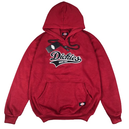 Hoodie Sweatshirt Dickies Premium Original Fleece Tebal Bordir Pria Wanita