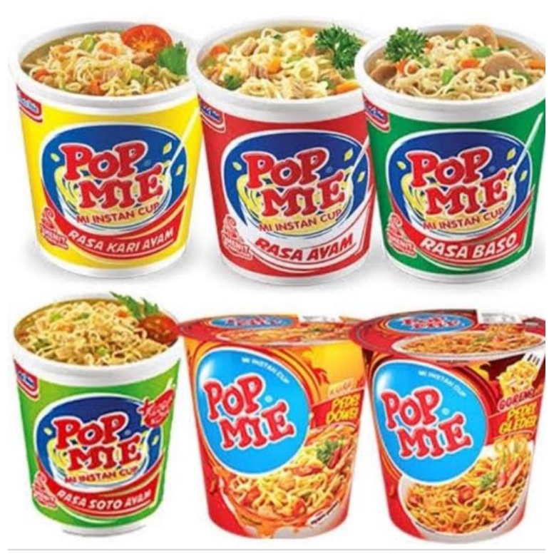 

Pop Mie Instan Kemasan 75 Grm