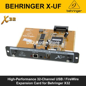 Behringer X-UF 32 Channel USB / FireWire Expansion Card Mixer X32