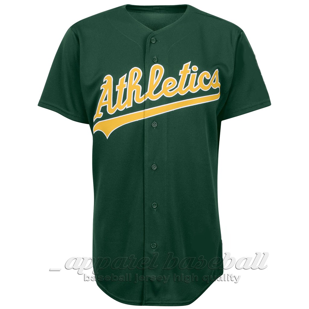 NEW MLB Oakland A's ATHLETICS MAJESTIC 2-Button India