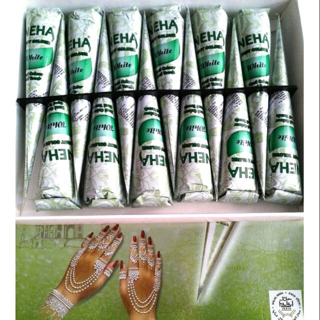 Jual Neha Henna Paste White Per 1 pcs Shopee Indonesia