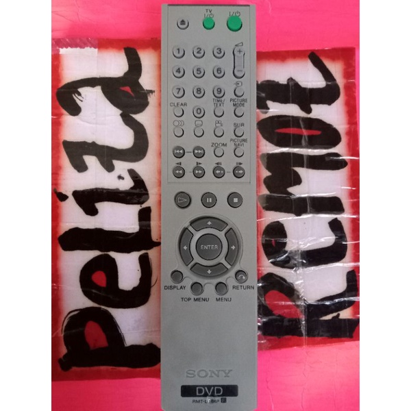 Remote DVD PLAYER Sony original terlengkap