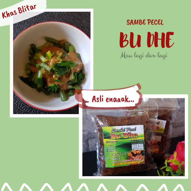 

Sambel Pecel Khas Blitar “Bu Dhe”