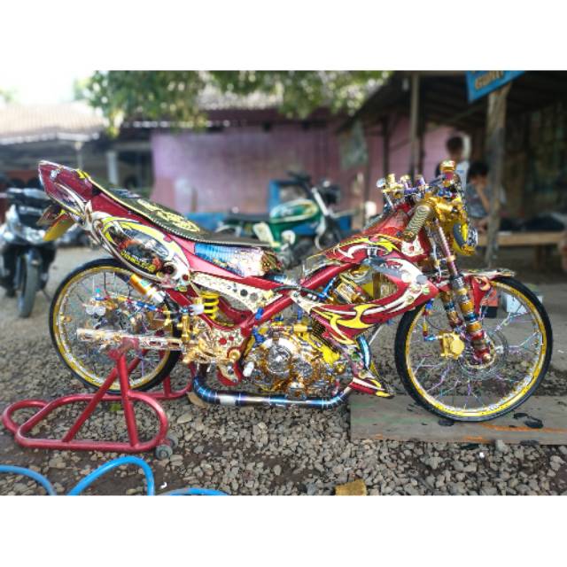 Satria F Siap Kontes By Dozox Airbrush Shopee Indonesia