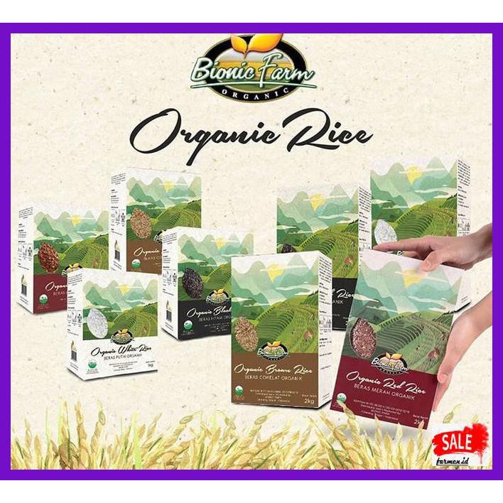 

Rasbeputih- Beras Putih Organic Bionicfarm 1 Kilo -Aslii.
