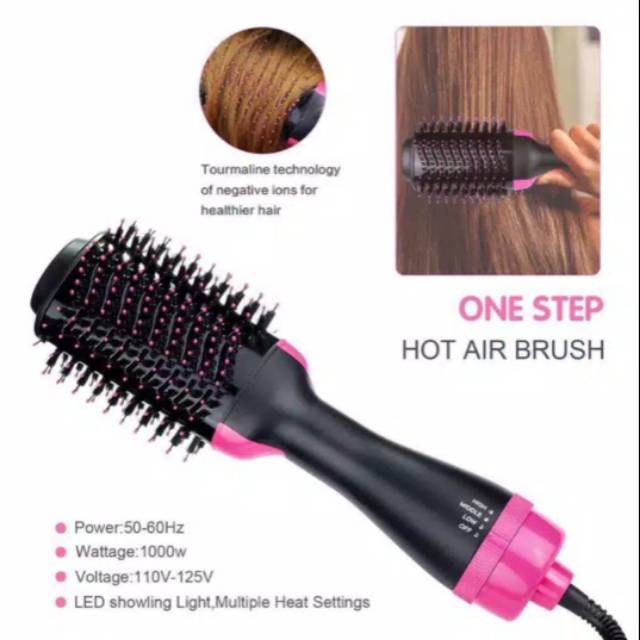 One step Hair Dryer and styler Hot,Pengering rambut,Cinseer,Sisir Blow