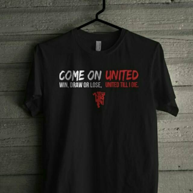 KAOS MANCHESTER UNITED Baju Pria Wanita Kekinian